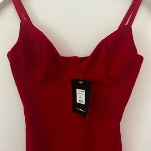 Fashion Nova Red Mini Dress
